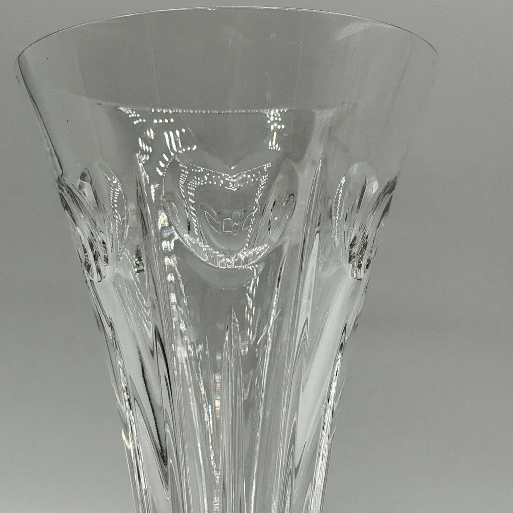 Waterford Clear Crystal Tall Flute Pair